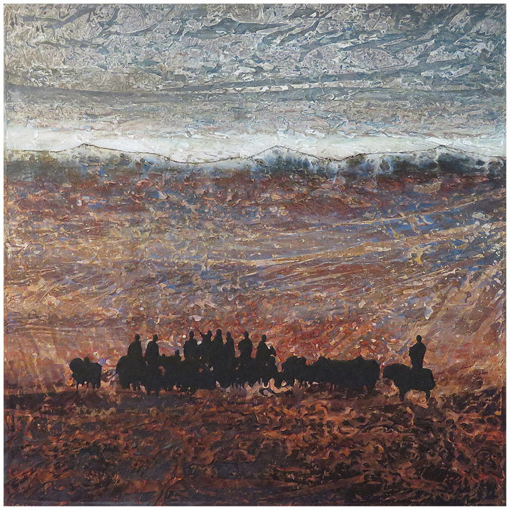 Volcan et bergers 88x88 Tchivi 2013-2020